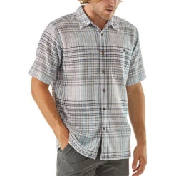 Patagonia Men's A/C Short-Sleeve Shirt -Patagonia Shop patagonia mens a c short sleeve shirt SISR OM1