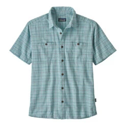 Patagonia Men's Back Step Short-Sleeve Shirt -Patagonia Shop patagonia mens back step shirt blue