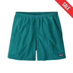 Patagonia Men's Baggies Shorts - 5" Inseam -Patagonia Shop patagonia mens baggies 5 inch inseam shorts borealis green grid1