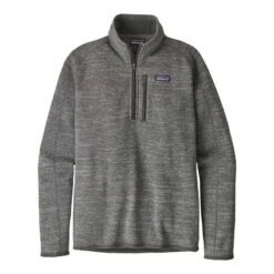 Patagonia Men's Better Sweater 1/4-Zip Fleece Pullover -Patagonia Shop patagonia mens better sweater quarter zip fleece pullover nickle