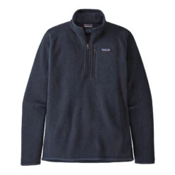 Patagonia Men's Better Sweater 1/4-Zip Fleece Pullover -Patagonia Shop patagonia mens better sweaterr 1 4 zip fleece new navy