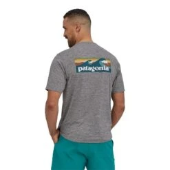 Patagonia Men's Cap Cool Daily Short-Sleeve Graphic Shirt - Waters -Patagonia Shop patagonia mens cap cool daily graphic t shirt waters back