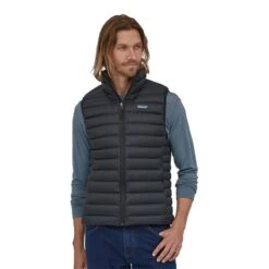 Patagonia Men's Down Sweater Vest -Patagonia Shop patagonia mens down sweater vest 2023 front
