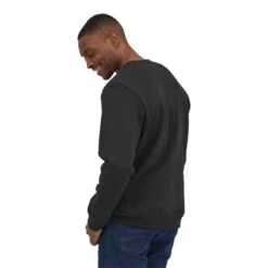 Patagonia Men's Fitz Roy Icon Uprisal Crew Sweatshirt -Patagonia Shop patagonia mens fitz roy icon uprisal crew sweatshirt back