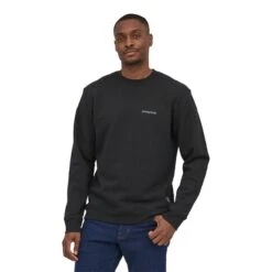 Patagonia Men's Fitz Roy Icon Uprisal Crew Sweatshirt -Patagonia Shop patagonia mens fitz roy icon uprisal crew sweatshirt front