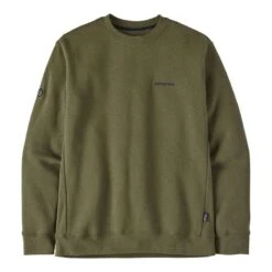 Patagonia Men's Fitz Roy Icon Uprisal Crew Sweatshirt -Patagonia Shop patagonia mens fitz roy icon uprisal crew sweatshirtwgyn green