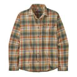 Patagonia Men's Cotton In Conversion Lightweight Fjord Flannel Shirt -Patagonia Shop patagonia mens fjord flannel lvfn grid