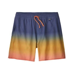 Patagonia Men's Hydropeak Volley Shorts - 16" Outseam -Patagonia Shop patagonia mens hydropeak volley shorts tiger lily orange grid