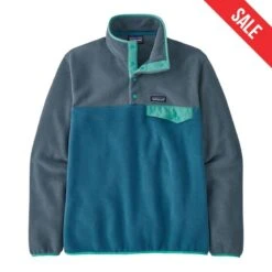 Patagonia Men's Lightweight Synchilla Snap-T Fleece Pullover -Patagonia Shop patagonia mens lightweight synchilla snap t pullover wavy blue 28129