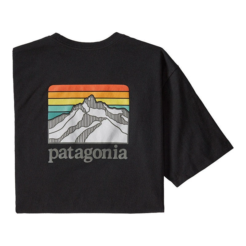 Patagonia Men's Line Logo Ridge Pocket Short-Sleeve Responsibili-Tee 8 Patagonia Men's Line Logo Ridge Pocket Short-Sleeve Responsibili-Tee - Image 8