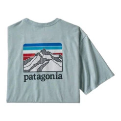 Patagonia Men's Line Logo Ridge Pocket Short-Sleeve Responsibili-Tee 16 Patagonia Men's Line Logo Ridge Pocket Short-Sleeve Responsibili-Tee -Patagonia Shop patagonia mens line logo ridge pocket responsibili tee bsbl