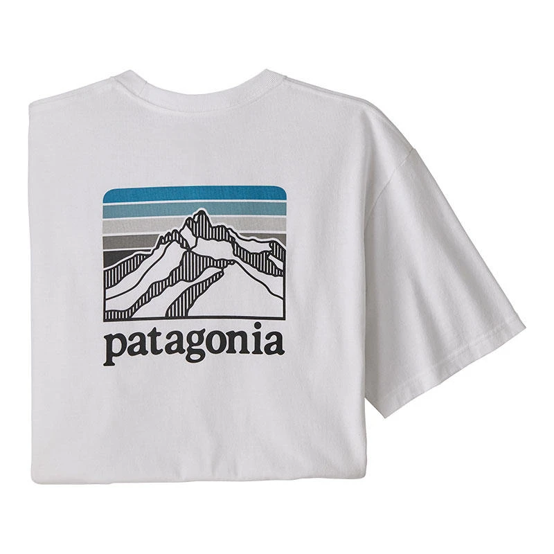 Patagonia Men's Line Logo Ridge Pocket Short-Sleeve Responsibili-Tee 11 Patagonia Men's Line Logo Ridge Pocket Short-Sleeve Responsibili-Tee - Image 11