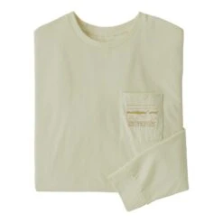 Patagonia Men's Long-Sleeve '73 Skyline Responsibili-Tee -Patagonia Shop patagonia mens long sleeve 73 skyline responsibili tee birch white