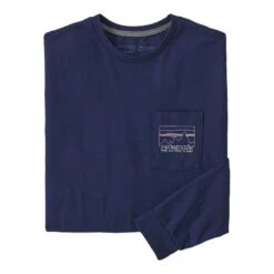 Patagonia Men's Long-Sleeve '73 Skyline Responsibili-Tee -Patagonia Shop patagonia mens long sleeve 73 skyline responsibili tee sound blue