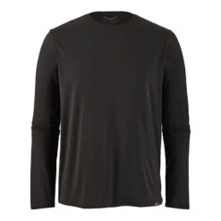 Patagonia Men's Long-Sleeved Capilene Cool Daily Shirt -Patagonia Shop patagonia mens long sleeve capilene cool daily shirt black
