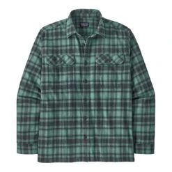 Patagonia Men's Long-Sleeve Organic Cotton Midweight Fjord Flannel Shirt -Patagonia Shop patagonia mens long sleeve organic cotton midweight fjord flannel shirt fresh teal