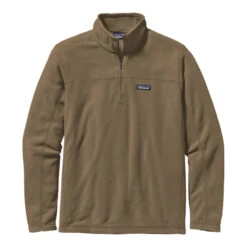Patagonia Men's Micro D Fleece Pullover -Patagonia Shop patagonia mens micro d fleece pullover dark ash front