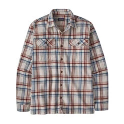 Patagonia Men's Long-Sleeve Organic Cotton Midweight Fjord Flannel Shirt -Patagonia Shop patagonia mens midweight fjord flannel long sleeve shirt nice grey grid