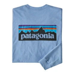 Patagonia Men's P-6 Logo Long-Sleeve Responsibili-Tee -Patagonia Shop patagonia mens p 6 logo long sleeve responsibili tee wibl