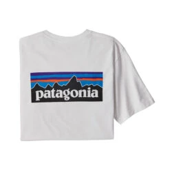 Patagonia Men's P-6 Logo Short-Sleeve Responsibili-Tee -Patagonia Shop patagonia mens p 6 logo responsibili tee white