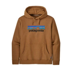 Patagonia Men's P-6 Logo Uprisal Hoody -Patagonia Shop patagonia mens p 6 logo uprisal hoody bear brown grid