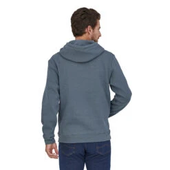 Patagonia Men's P-6 Logo Uprisal Hoody -Patagonia Shop patagonia mens p 6 logo uprisal hoody plume grey 1