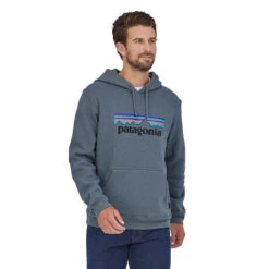 Patagonia Men's P-6 Logo Uprisal Hoody -Patagonia Shop patagonia mens p 6 logo uprisal hoody plume grey 6