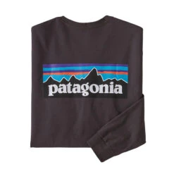 Patagonia Men's P-6 Logo Long-Sleeve Responsibili-Tee -Patagonia Shop patagonia mens p6 logo long sleeve responsibili tee babn