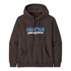 Patagonia Men's P-6 Logo Uprisal Hoody -Patagonia Shop patagonia mens p6 logo uprisal hoody cbnr brown