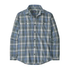 Patagonia Men's Pima Cotton Long-Sleeve Shirt -Patagonia Shop patagonia mens pima cotton shirt cflp grid