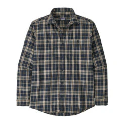 Patagonia Men's Pima Cotton Long-Sleeve Shirt -Patagonia Shop patagonia mens pima cotton shirt cnvy grid