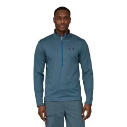 Patagonia Men's R1 Daily Zip Neck Pullover -Patagonia Shop patagonia mens r1 daily zip neck 2023 bf front