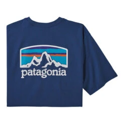 Patagonia Men's Fitz Roy Horizons Short-Sleeve Responsibili-Tee -Patagonia Shop patagonia mens roy horizons responsibili tee sprb