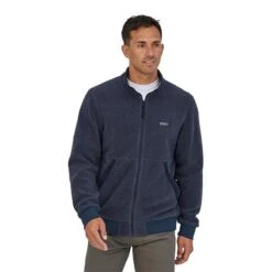 Patagonia Men's Shearling Jacket -Patagonia Shop patagonia mens shearling jacket 2023 bf front