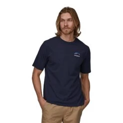 Patagonia Men's Skyline Stencil Responsibili-Tee -Patagonia Shop patagonia mens skyline stencil responsibili tee front
