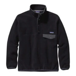 Patagonia Men’s Synchilla Snap-T Fleece Pullover -Patagonia Shop patagonia mens synchilla snap t fleece pullover black