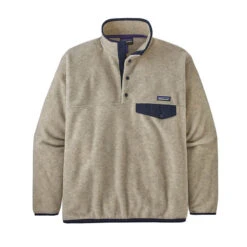 Patagonia Men’s Synchilla Snap-T Fleece Pullover -Patagonia Shop patagonia mens synchilla snap t pullover oatmeal heather grid