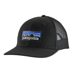 Patagonia P-6 Logo Trucker Hat 24 Patagonia P-6 Logo Trucker Hat -Patagonia Shop patagonia p 6 logo hat black
