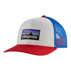Patagonia P-6 Logo Trucker Hat 23 Patagonia P-6 Logo Trucker Hat -Patagonia Shop patagonia p 6 logo hat white