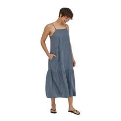 Patagonia Women's Garden Island Tiered Dress -Patagonia Shop patagonia womens garden island tiered dress plume grey 2