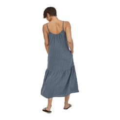 Patagonia Women's Garden Island Tiered Dress -Patagonia Shop patagonia womens garden island tiered dress plume grey 3