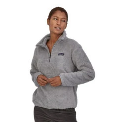 Patagonia Women's Los Gatos 1/4 Zip Pullover -Patagonia Shop patagonia womens los gatos quarter zip salt grey 1