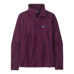 Patagonia Women's Micro D 1/4 Zip Pullover -Patagonia Shop patagonia womens micro d 14 zip ntpl