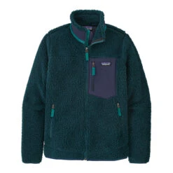 Patagonia Women's Retro-X Fleece Jacket -Patagonia Shop patagonia womens retro x jacket dark bor green grid