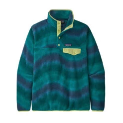 Patagonia Women's Synchilla Lightweight Snap-T Fleece Pullover -Patagonia Shop patagonia womens synchilla lightweight quarter zip pullover borealis green grid