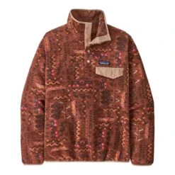 Patagonia Women's Synchilla Lightweight Snap-T Fleece Pullover -Patagonia Shop patagonia womens synchilla lightweight snap t fleece pullover sisu brown