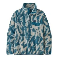 Patagonia Women's Synchilla Lightweight Snap-T Fleece Pullover -Patagonia Shop patagonia womens synchilla lightweight snap t fleece pullover wavy blue