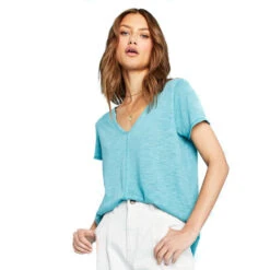 Project Social T Women's Wearever Tee -Patagonia Shop project social t wearever shirt island teal