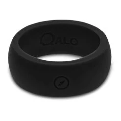 QALO Men's Outdoors Silicone Wedding Band -Patagonia Shop qalo mens outdoors silicone wedding band black