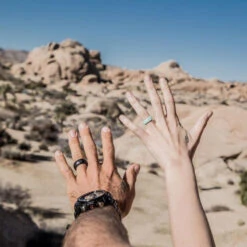 QALO Men's Outdoors Silicone Wedding Band -Patagonia Shop qalo mens outdoors silicone wedding band ls3